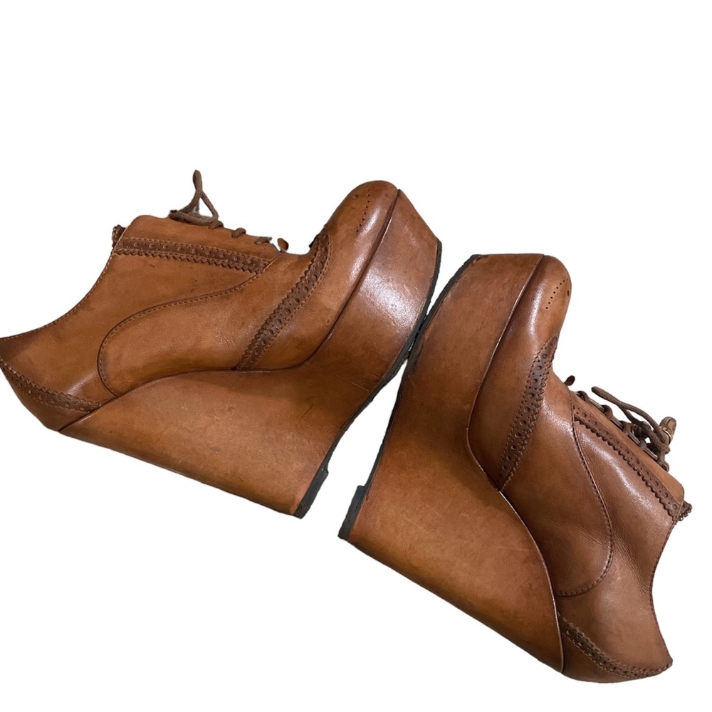 Gucci Leather Platforms size 36.5 #64/1 - Picture 3 of 8
